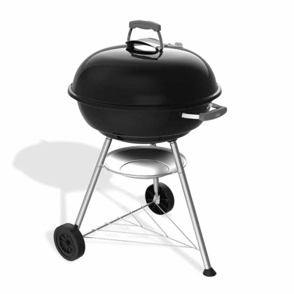 Weber® Compact Kettle Charcoal Barbecue, 57cm - Black, New Edition (2)